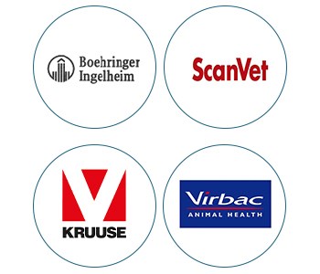 Boehringer Ingelheim, ScanVet, Kruuse og Virbac